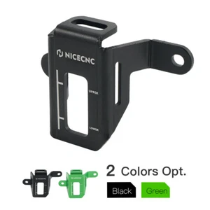 NICECNC Rear Brake Fluid Reservoir Guard Protector For Kawasaki KLR650 2008-2018 - Picture 1 of 19