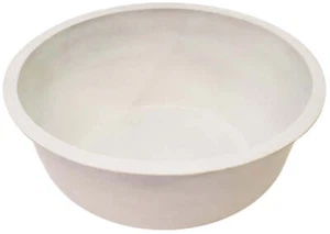 Weiß Patina Antik Kupfer Pfanne Badezimmer Waschtisch und Gefäß Waschbecken Waschbecken - Bild 1 von 1