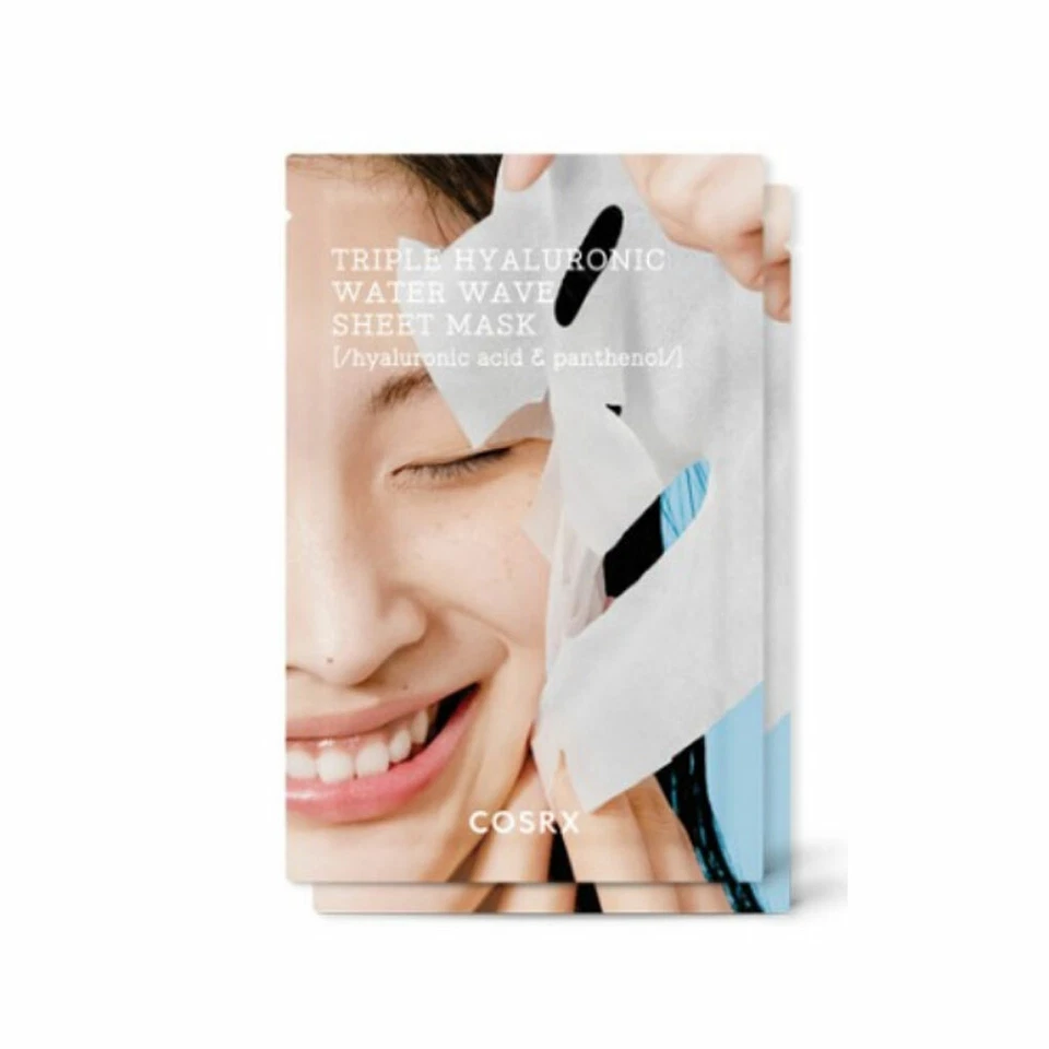 [COSRX] Triple Hyaluronic Water Wave Sheet Mask - 2pcs / Free Gift - Image 1 of 1