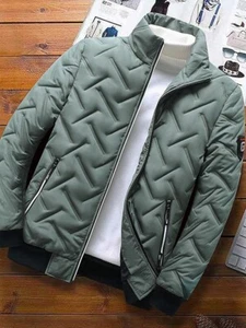 Jacke schönes graugrün - für den Übergang, Bomber-Stil Gr. XL  ich sage mal L - Bild 1 von 2