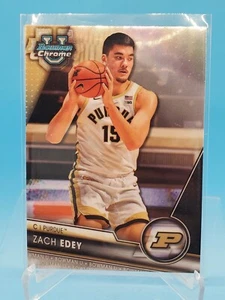 ZACH EDEY 2023-24 BOWMAN U CHROME REFRACTOR PURDUE #71  - Picture 1 of 2