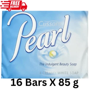Cussons Pearl The Indulgent Beauty (16 bars in total) Creamy White Soap 16 X 85g
