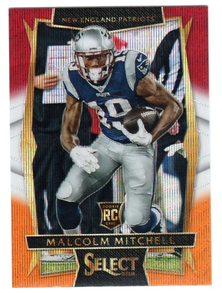 Malcolm Mitchell 2016 Select TRI COLOR Prizm Parallel Rookie Card #77 Rc - Image 1 of 1