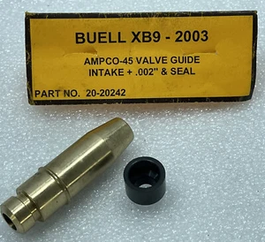 KIBBLEWHITE BUELL XB9 +.002 OVERSIZE CYLINDER HEAD VALVE GUIDE W/ SEAL - Picture 1 of 4