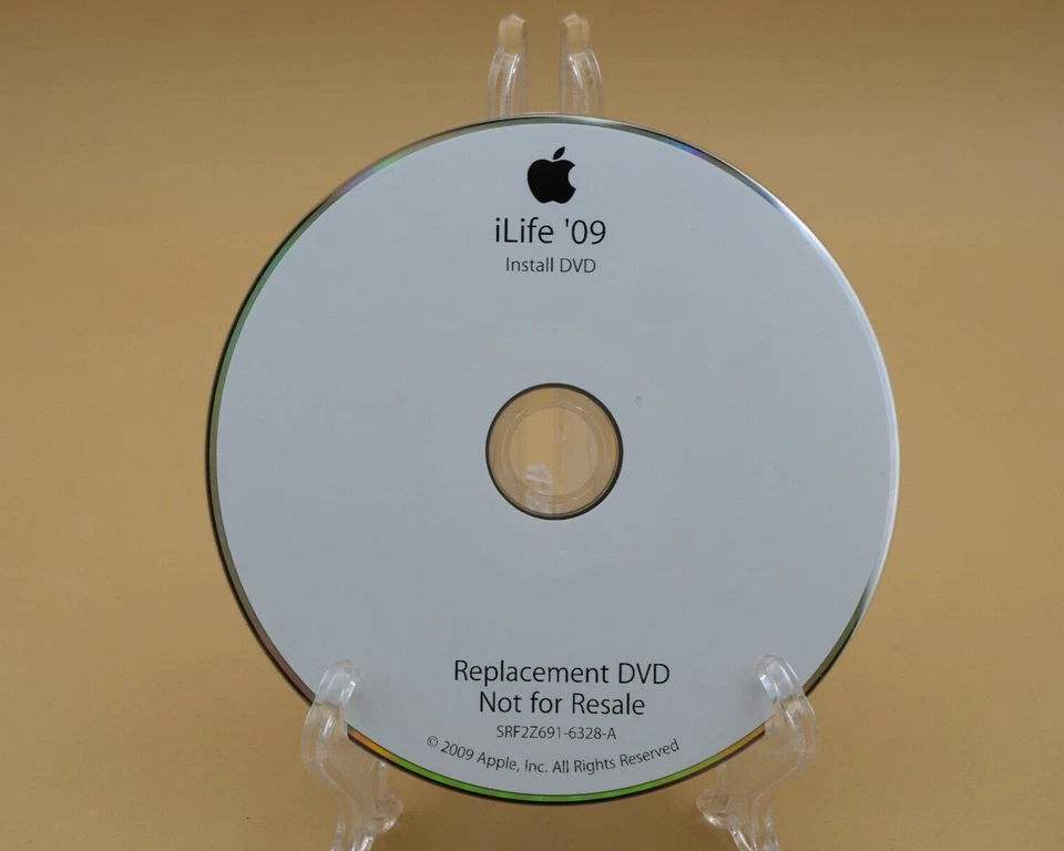 iLife '09 SRF2Z691-6328-A Install DVD 2009 Apple Mac Disc Only - Image 1 of 1