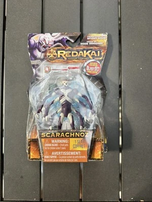 Redakai "SCARACHNOZ" Tractor Blast Action Figure & Blast 3D Card New Rare - Image 1 of 4