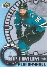 2016-17 Upper Deck Overtime Hockey Optimum Performance #OP-9 Brent Burns