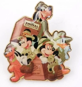 Disney World WDW Animal Kingdom Mickey Donald Goofy Safari Sammler Pin 2008 - Bild 1 von 2