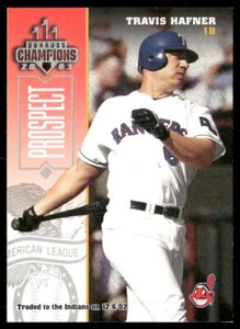 Travis Hafner 2003 Donruss Champions #82 muestras plata Cleveland Indians - Imagen 1 de 2