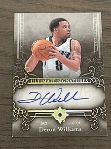 2006-07 Ultimate Collection Ultimate Signatures Deron Williams #US-DW Utah Jazz - Picture 1 of 2