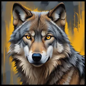 30 Custom Wolf Personalized Address Labels - Picture 1 of 1