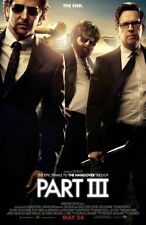 THE HANGOVER PART III 3 (2013) ORIGINAL Regular DOUBLE SIDED MOVIE FILM POSTER