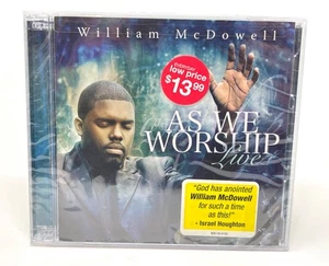 William McDowell - AS WE WORSHIP LIVE - Christian Praise Worship Music [New CD] - Picture 1 of 2