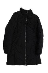 Pajar Girls Two Pocket High Neck Long Sleeve Zip Up Coat Black Size 14/16 - Picture 1 of 5