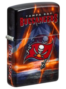 ZIPPO NFL TEAM LOGO BUCCANEERS 540 Lighter TB 46524 New SEALED Mint GO BUCS - Picture 1 of 4