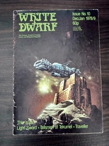 White Dwarf Magazine 10 Dec/Jan 1978/1979 Games Workshop Tekumel Traveller AD&D - Picture 1 of 3