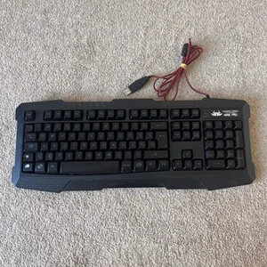 Sumvision Kane Pro 2 Edition LED Gaming Wired USB Keyboard - Black - Picture 1 of 12