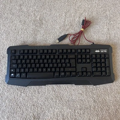 Sumvision Kane Pro 2 Edition LED Gaming Wired USB Keyboard - Black - Image 1 of 4