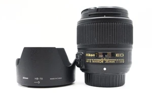 Nikon AF-S NIKKOR 35mm f/1.8G ED Wide Angle Prime Lens - Picture 1 of 10
