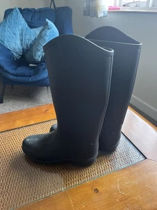 Girls Used Riding Boots Sz UK 2 - Picture 1 of 10