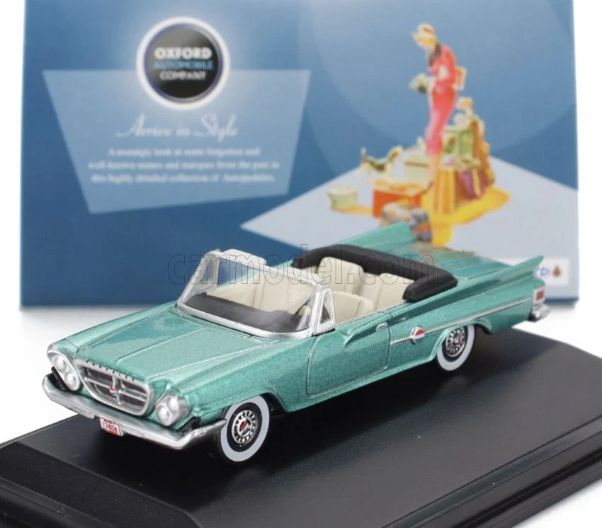 1/87 OXFORD-MODELS - CHRYSLER - 300 CABRIOLET OPEN 1961 OXF87CC61005 - Immagine 1 di 1
