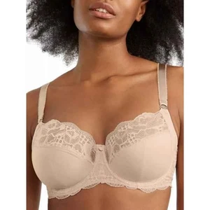 NEW!! $78 FANTASIE 10180 'REFLECT' SIDE SUPPORT UNDERWIRE BRA NATURAL SIZE 36I - Picture 1 of 1