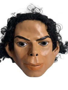 Vintage Michael Jackson Cesar Maskerade 1987 Latex Gummi Maske King Of Pop EUC - Bild 1 von 18