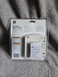 GE Wireless Door Chime 19209, 7 Unique Sounds - Picture 1 of 2