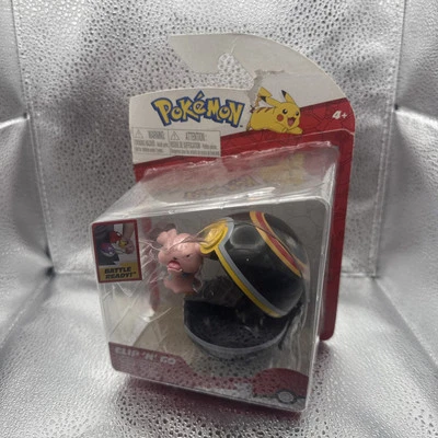 Figura Snubbull Pokemon Clip 'N' Go Pelota de Lujo Listo para Batalla NUEVO en Caja Foto 1 de 4