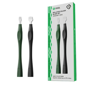 Juego de raspador de soldadura antivuelco 2UUL DA19 - Herramienta de hoja de soldadura de 9 mm y 15 mm - Imagen 1 de 8