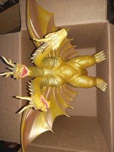 GIANT 1998 BANDAI GRAND KING GHIDORAH 12” Vinyl Figure Godzilla - Picture 1 of 7