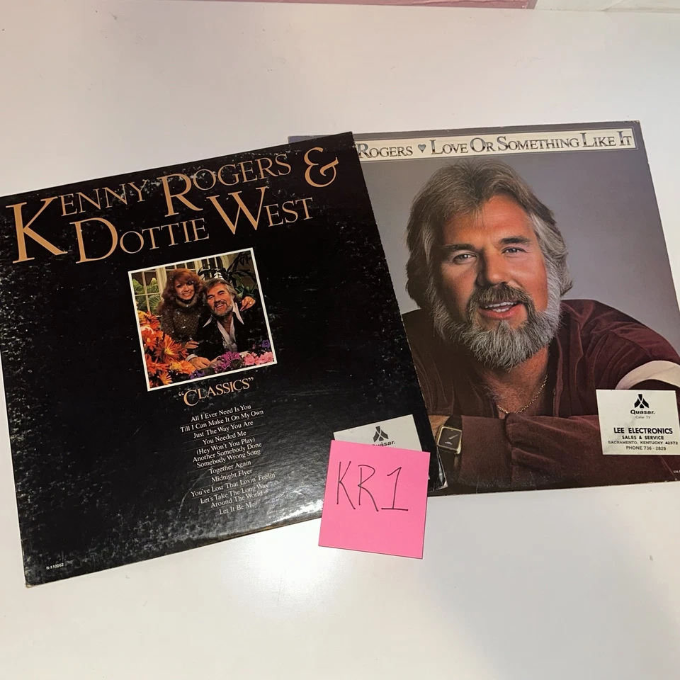 Lot Kenny Rogers & Dottie West Classics LP Vinyl love or something like it  - Imagem 1 de 4