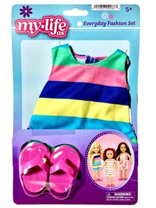 Mein Leben als Puppenkleidung Alltag Mode Set für 18" Puppe - Bild 1 von 2