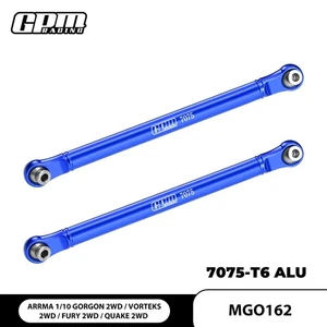 GPM Alloy 7075 Front Steering Link Rod ARRMA Gorgon Mega Vorteks Fury 2WD QUAKE - Picture 1 of 13