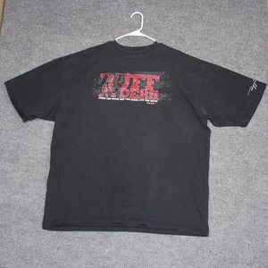 Vintage Ruff Ryders XXL T Shirt Mens Black Summer Classics Rap Hip Hop Graphic - Picture 1 of 6