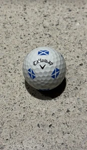 Callaway Chrome Soft Scotland Golf Ball (Rare) - Picture 1 of 2