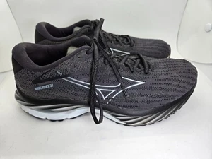 Mizuno Wave Rider 27 Shoes Women’s 8.5 Black Running Athletic Workout Sneakers - Picture 1 of 8