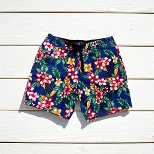 Tommy Hilfiger Men's Floral Casual Shorts Drawstring Closure Elastic Band Size S - Picture 1 of 2