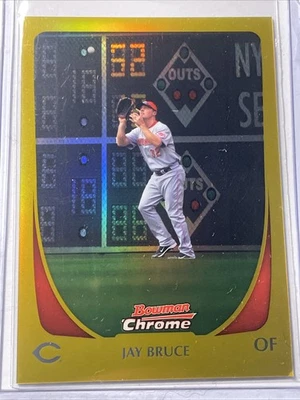 Bowman 2011 cromo refractor dorado/50 Jay Bruce #106 Foto 1 de 2