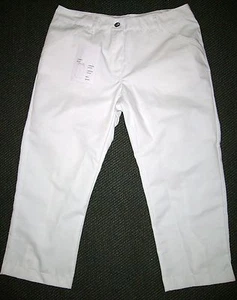 Damen 7/8 Hose Berufsbekleidung Pflegerin / Ärztin weiß Größe 38 neu - Bild 1 von 4