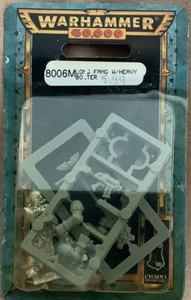 Warhammer Space Wolves Wolf Guard Long Fang w/ Heavy Bolter NEW DAMAGED BOX OOP - Picture 1 of 1
