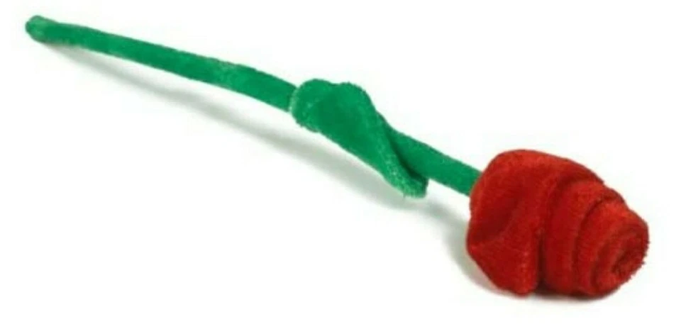 6 Rosas de Peluche Rojas Cumpleaños San Valentín Maestro Regalos Premios Boda Decoraciones Foto 1 de 1