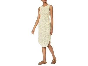 Prana Dress Women's Large Seakissed Canvas Alotta Dots NWT - Picture 1 of 4