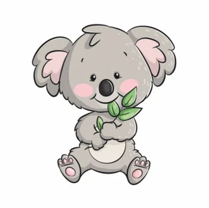 Aufkleber Koala 120 x 100 mm  Sticker Tattoo Auto Fun - Bild 1 von 1