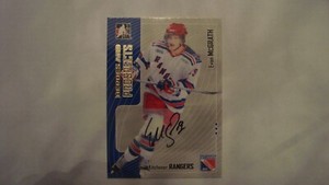 2005 06 IN THE GAME HEROES AND PROSPECTS  A-EM EVAN McGRATH  AUTOGRAPH 