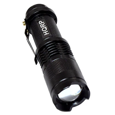 HQRP 3 Vatios LED UV 365nM Ultra Violeta Luz Ultravioleta Linterna Luz - Imagen 1 de 4