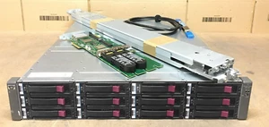 HP MSA60 Modular Smart Array With 24TB Storage 12x HP 2TB 6G SAS HDD - Picture 1 of 2