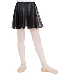 Capezio 256938 Girls Pull on Circular Skirt Black Size Medium - Picture 1 of 2