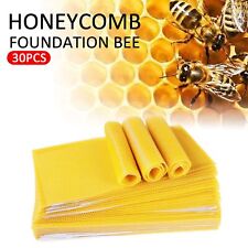 Honeycomb Foundation Bee Hive Wax Frames 14CM Beekeeping Beehive Nest Sheet Kit
