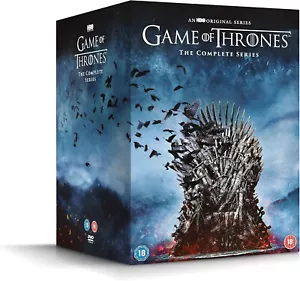 Game Of Thrones Complete Series 1-8 1 2 3 4 5 6 7 & 8 DVD New Sealed - Picture 1 of 2